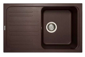 Изображение товара Кухонная мойка TopZero Sophia 74х46 см искусственный гранит коричневая