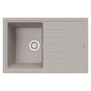 Изображение товара Кухонная мойка TopZero Juliet 780.500-38 Ground 78 х 50 см, бежевая