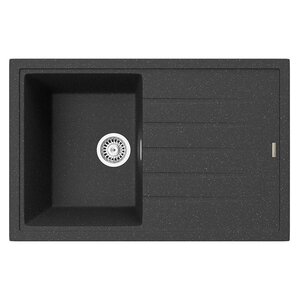 Изображение товара Кухонная мойка TopZero Juliet 780.500-40 Galaxy 78 х 50 см, графит