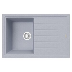 Изображение товара Кухонная мойка TopZero Juliet Titan 78х50 см из нержавейки или искусственного камня