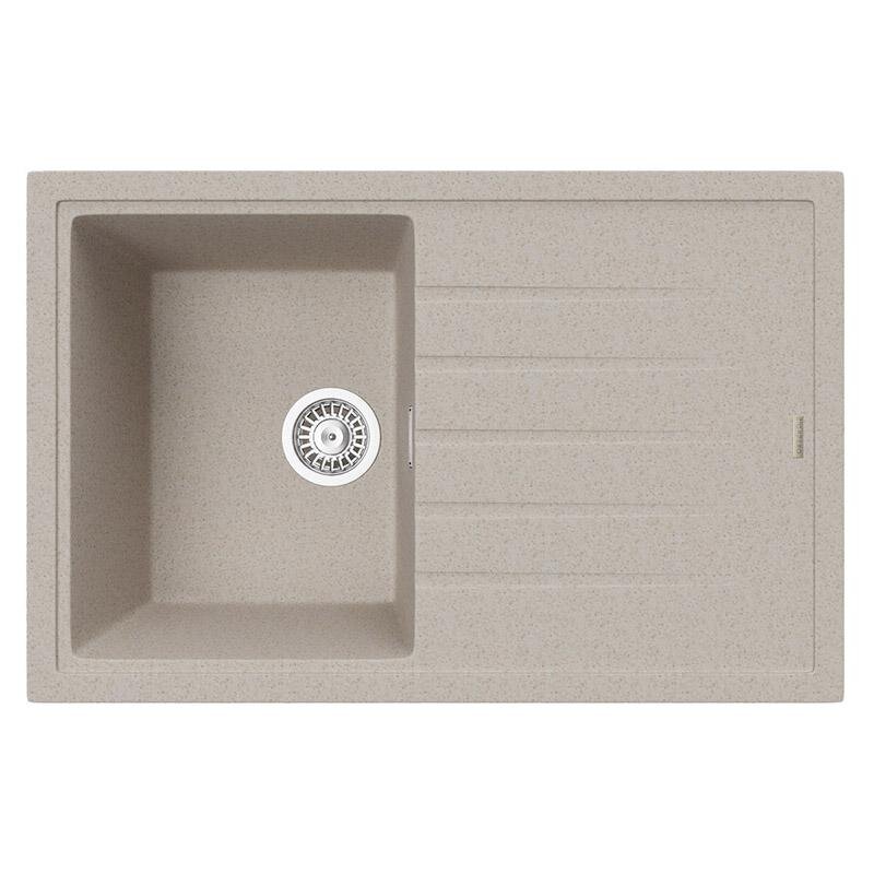 Изображение товара Кухонная мойка TopZero Juliet 780.500-58 Beach 78 х 50 см, светло-бежевая