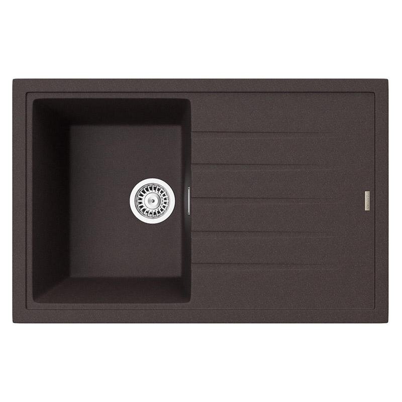 Изображение товара Кухонная мойка из искусственного камня TopZero Juliet Chocolate 78х50 см