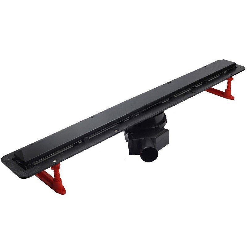 Изображение товара Дренажный канал Bettoserb Frameless 550 черный матовый безрамочный высокого качества