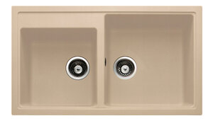Изображение товара Кухонная мойка TopZero Demi Demi 860.500.20-08 Jasmine 86х50 см, песочная