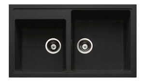 Изображение товара Кухонная мойка TopZero Demi Demi 860.500.20-10 Cosmos 86х50 см, черная