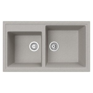 Изображение товара Кухонная мойка TopZero Demi 860.500.20-47 Smoke 86 х 50 см, серая