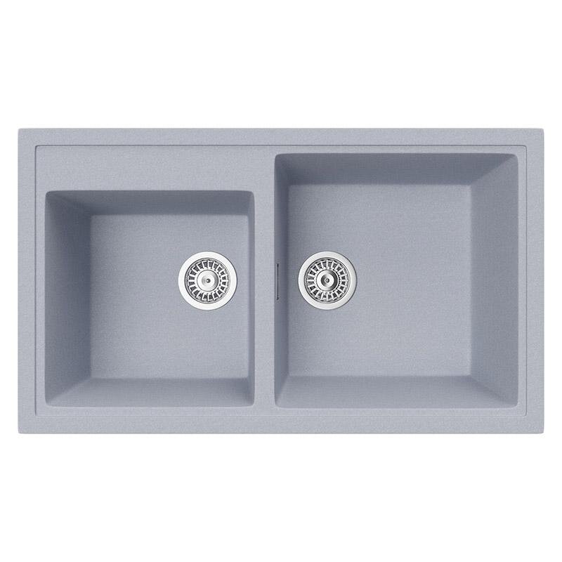 Изображение товара Кухонная мойка TopZero Demi 860.500.20-49 Titan 86 х 50 см, титан