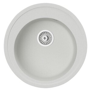 Изображение товара Кухонная мойка TopZero Eva 510-07 Ice D51 см, белая