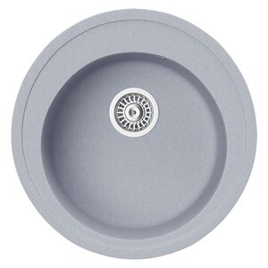 Изображение товара Кухонная мойка TopZero Eva 510-49 Titan D51 см, титан