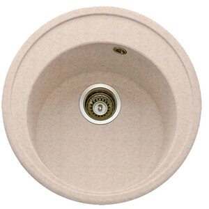 Изображение товара Кухонная мойка TopZero Eva Beach D51 см коричневая из искусственного гранита