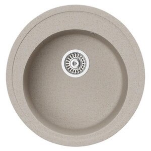 Изображение товара Кухонная мойка TopZero Eva Beach D51 см коричневая из искусственного гранита