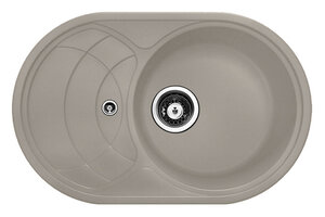 Изображение товара Кухонная мойка TopZero Alla Smoke 78х50 см из искусственного гранита