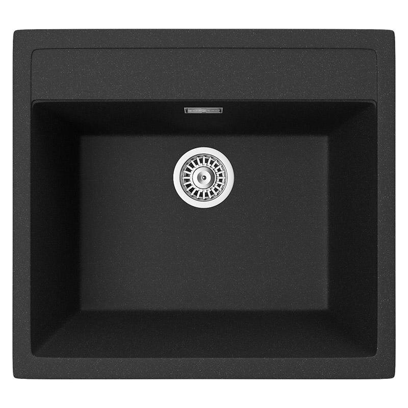 Изображение товара Кухонная мойка TopZero Georgia 560.510-10 черная 56x51 см