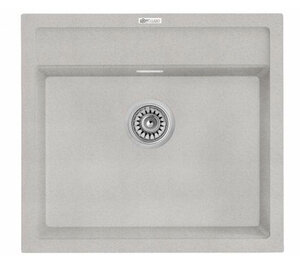 Изображение товара Кухонная мойка TopZero Georgia Smoke 56х51 см искусственный гранит турция
