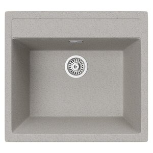Изображение товара Кухонная мойка TopZero Georgia Smoke 56х51 см искусственный гранит турция
