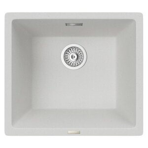 Изображение товара Кухонная мойка TopZero Gisele 457.406-07 Ice 45 х 40 см, белая