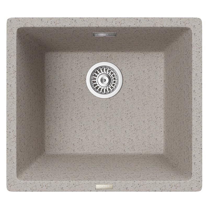 Изображение товара Кухонная мойка TopZero Gisele 457.406-38 Ground 45 х 40 см, бежевая