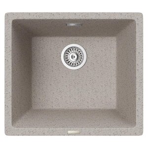 Изображение товара Кухонная мойка TopZero Gisele 457.406-38 Ground 45 х 40 см, бежевая