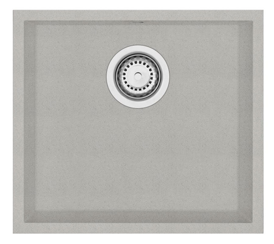 Изображение товара Кухонная мойка TopZero Gisele Smoke 45х40 см из искусственного гранита