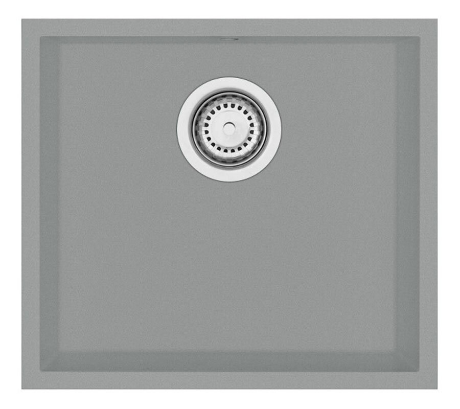 Изображение товара Кухонная мойка TopZero Gisele Titan 45х40 см искусственный гранит серый