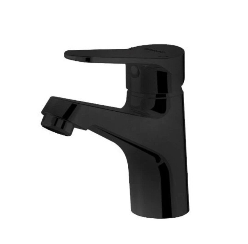 Изображение товара Смеситель Bravat Eco Black F1111147BM для раковины, черный Изображение товара Смеситель Bravat Eco Black F1111147BM для раковины, черный