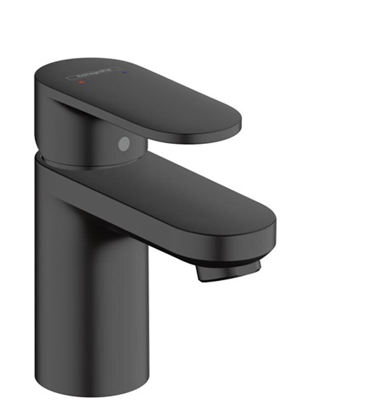 Изображение товара Смеситель для раковины Hansgrohe Vernis Blend 71550670 черный матовый