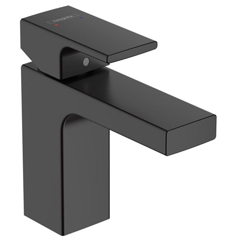 Изображение товара Смеситель для раковины Hansgrohe Vernis Shape черный матовый однорычажный