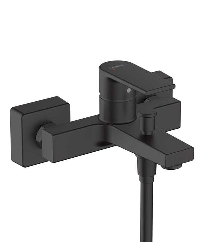 Изображение товара Смеситель для ванны и душа Hansgrohe Vernis Shape черный матовый 71450670