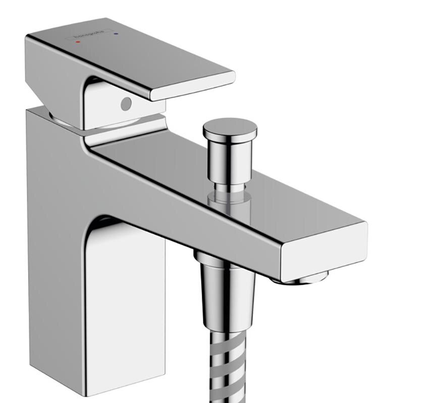 Изображение товара Смеситель для ванны и душа Hansgrohe Vernis Shape, монтаж на борт, хром, Германия