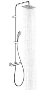 Изображение товара Душевая система Hansgrohe Vernis Shape 26286000 Showerpipe 230 1jet с термостатом, хром