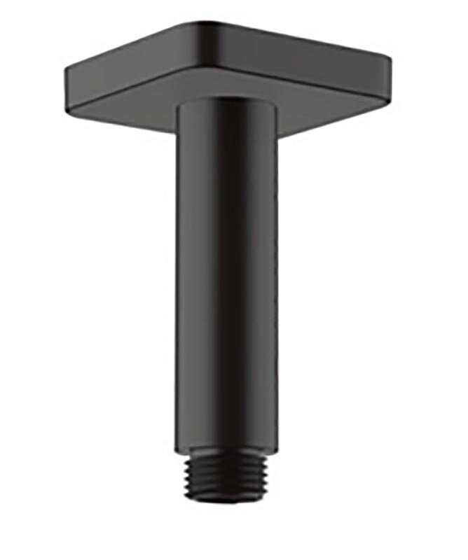 Изображение товара Держатель верхнего душа Hansgrohe Vernis Shape 26406670, 10 см, матовый черный