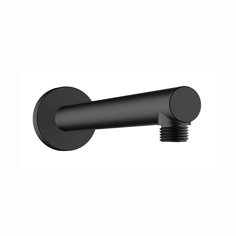 Изображение товара Держатель верхнего душа Hansgrohe Vernis Blend 24 см, черный матовый, настенный монтаж