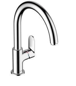 Изображение товара Смеситель для кухонной мойки Hansgrohe Vernis Blend, 71870000, хром