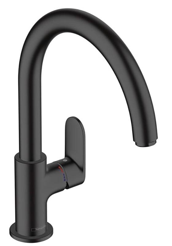 Изображение товара Смеситель для кухонной мойки Hansgrohe Vernis Blend, 71870670, черный матовый Изображение товара Смеситель для кухонной мойки Hansgrohe Vernis Blend, 71870670, черный матовый