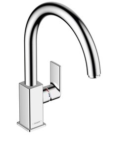Изображение товара Смеситель для кухонной мойки Hansgrohe Vernis Shape, 71871000, хром