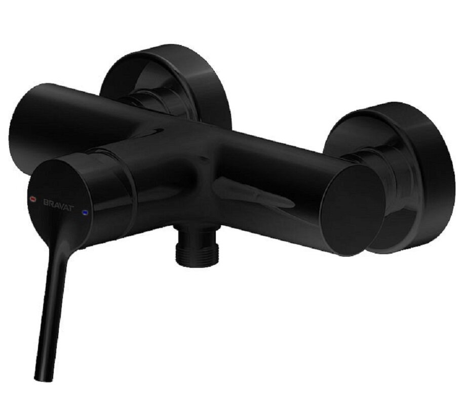 Изображение товара Смеситель для душа Bravat Palace Black F9172217BM-01-RUS черный матовый