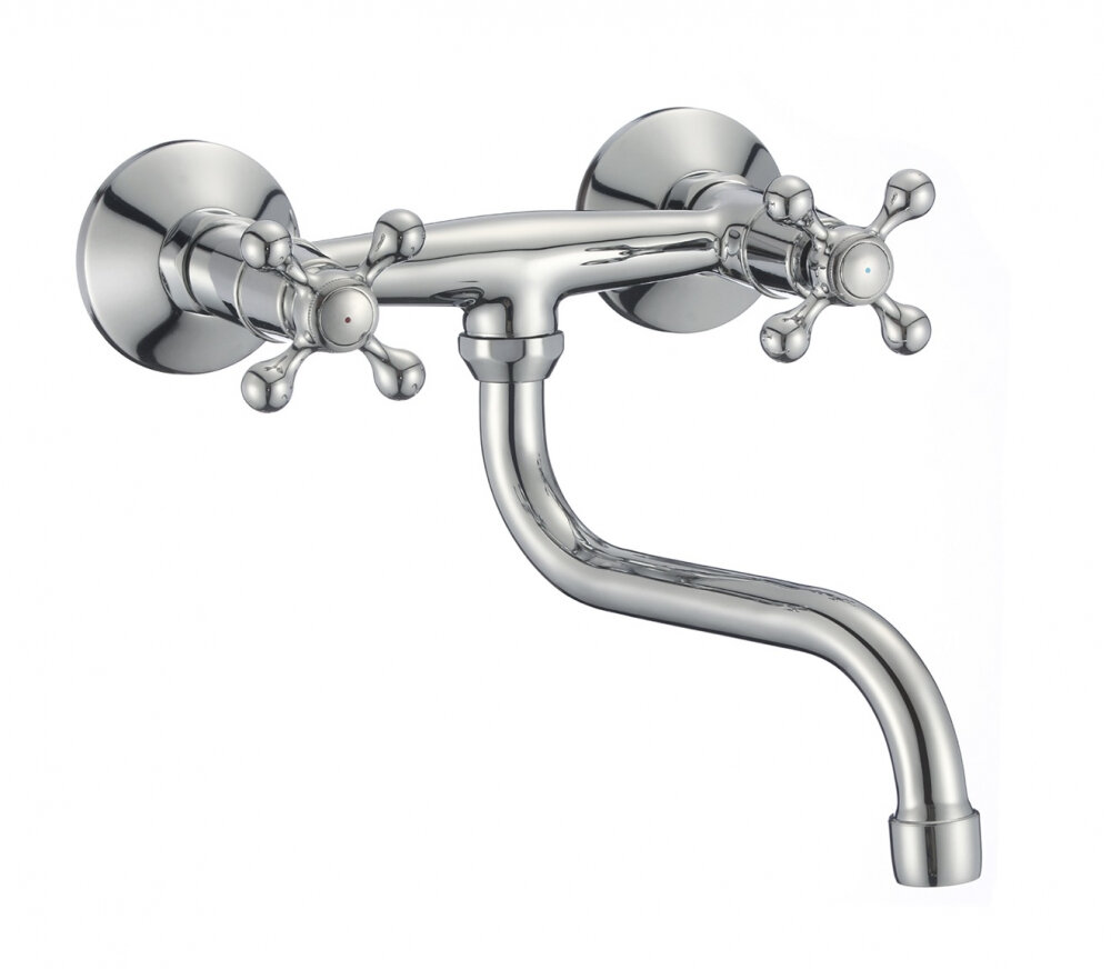 Изображение товара Смеситель для кухни Milardo Duplex DUPSB1M09 с поворотным изливом хром