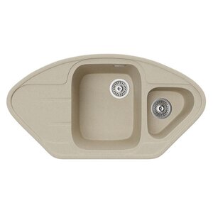Изображение товара Кухонная мойка TopZero Angelina 960.510.15-08 Jasmine 96 х 51 см, песочная