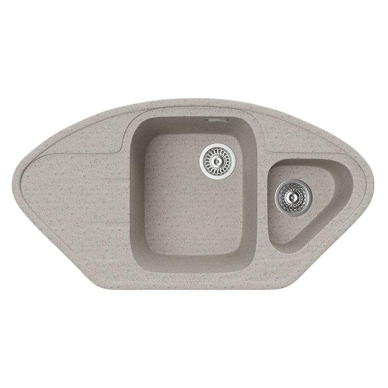 Изображение товара Кухонная мойка TopZero Angelina Ground 96х51 см беживая искусственный гранит Изображение товара Кухонная мойка TopZero Angelina Ground 96х51 см беживая искусственный гранит
