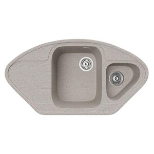 Изображение товара Кухонная мойка TopZero Angelina Ground 96х51 см беживая искусственный гранит