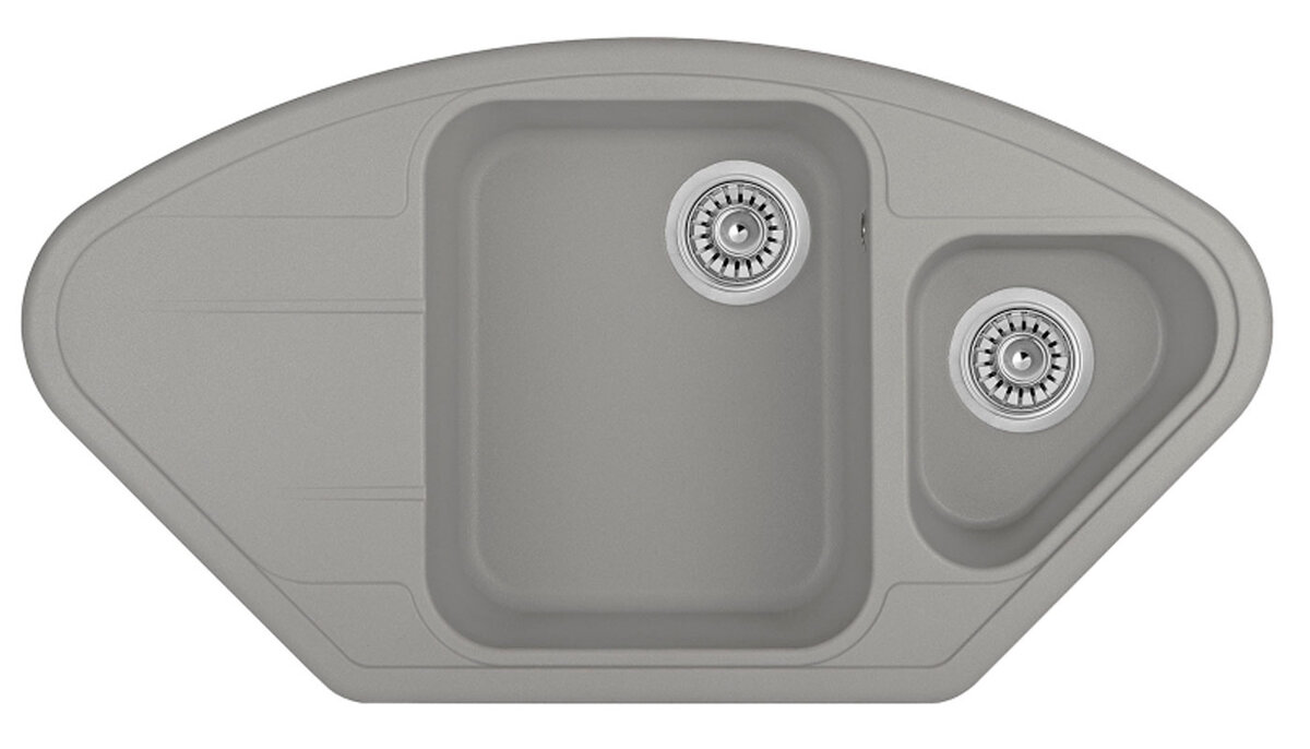 Изображение товара Кухонная мойка TopZero Angelina Titan 96х51 см искусственный гранит