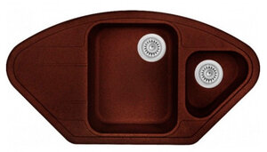 Изображение товара Кухонная мойка TopZero Angelina Chocolate 96х51 см из искусственного гранита