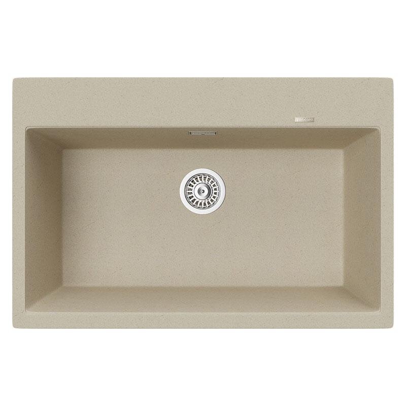 Изображение товара Кухонная мойка TopZero Angelina Jasmine 78х51 см песочная искусственный гранит GRETA