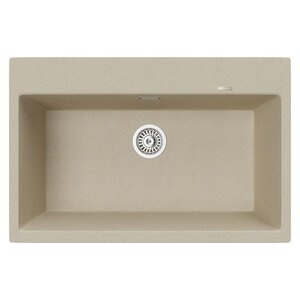 Изображение товара Кухонная мойка TopZero Angelina Jasmine 78х51 см песочная искусственный гранит GRETA