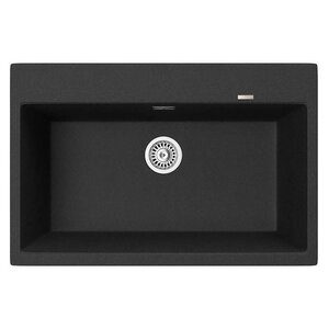 Изображение товара Кухонная мойка TopZero Gretta 780.510-10 Cosmos 78 х 51 см, черная