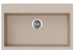 Изображение товара Кухонная мойка TopZero Angelina Ground 78х51 см, бежевая, Gretta 780.510-38
