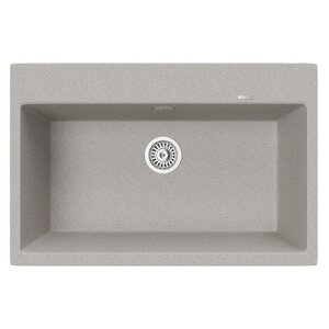 Изображение товара Кухонная мойка TopZero Gretta 780.510-47 Smoke 78 х 51 см, серая