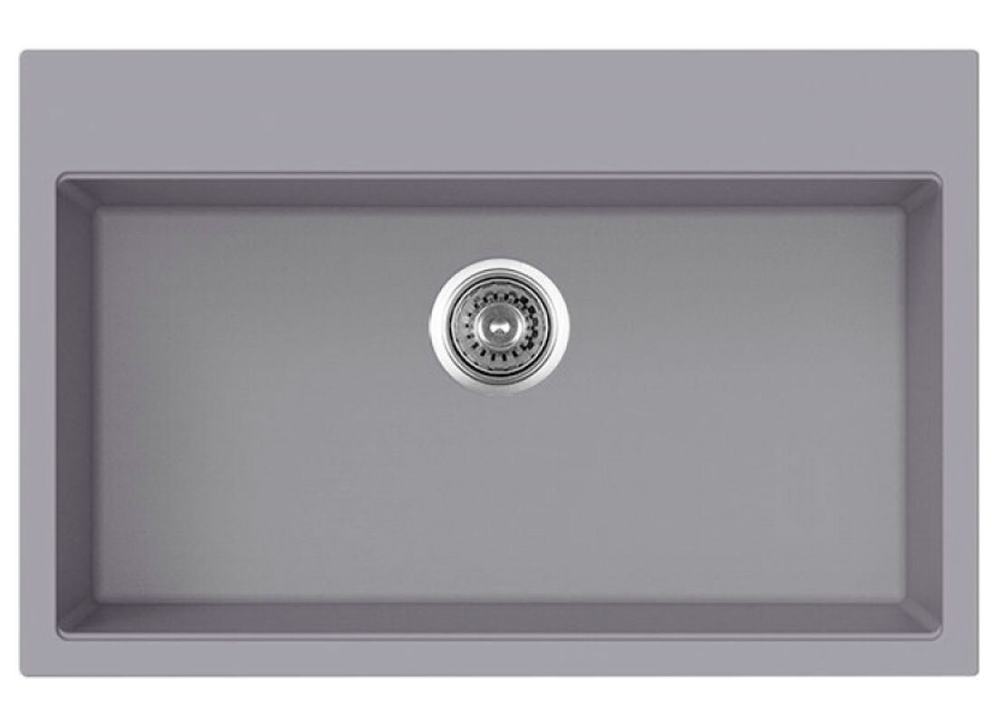 Изображение товара Кухонная мойка TopZero Angelina Titan 78х51 см из искусственного гранита