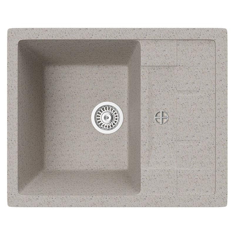 Изображение товара Кухонная мойка TopZero Scarlett 615.500-38 Ground 61 х 50 см, бежевая