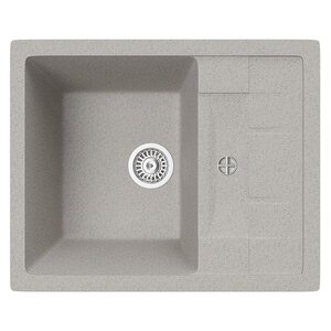 Изображение товара Кухонная мойка TopZero Scarlett 615.500-47 Smoke 61 х 50 см, серая